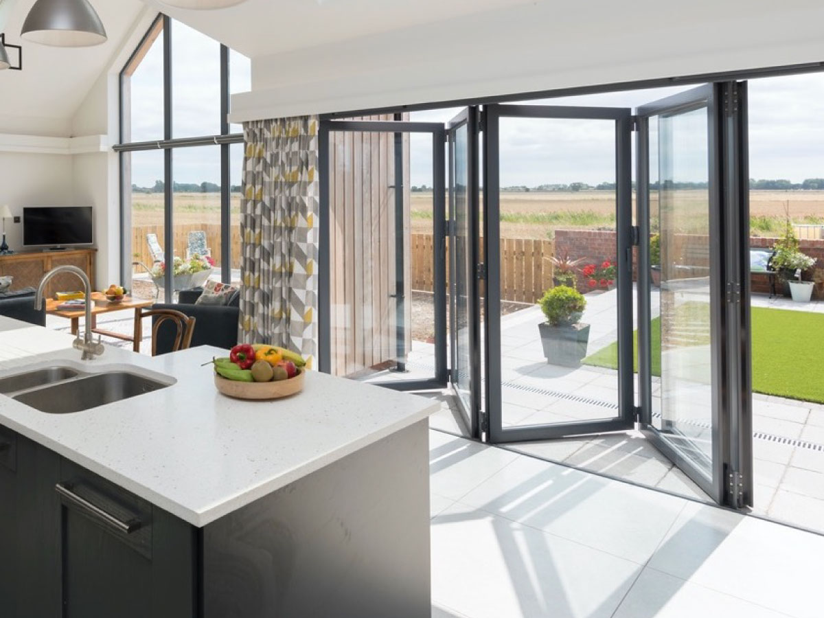 Bright two-storey rear extension with bifold doors